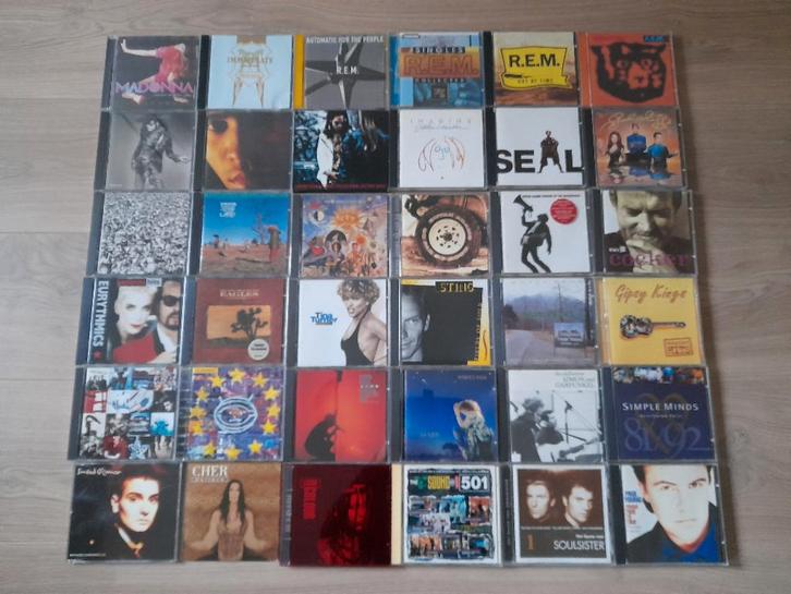 Lot muziek cd's (rock - pop), CD & DVD, CD | Rock, Comme neuf, Enlèvement ou Envoi