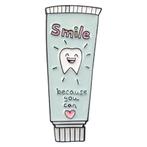 Tube de dentifrice en émail pin - 12 x 29 mm, Enlèvement ou Envoi, Insigne ou Pin's, Neuf