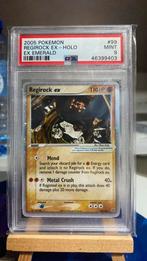 Regirock ex psa 9 mint pokemon, Hobby en Vrije tijd, Verzamelkaartspellen | Pokémon, Ophalen of Verzenden, Nieuw, Losse kaart