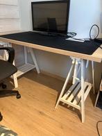 Bureau, Ophalen, In hoogte verstelbaar, Zo goed als nieuw, Bureau