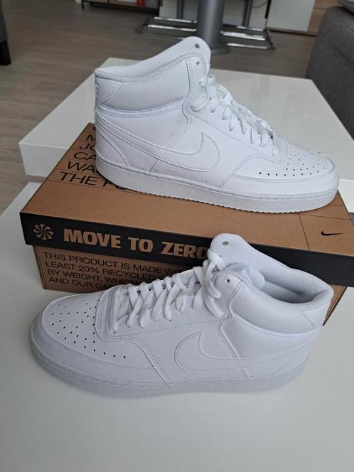 Baskets blanches Nike Court Vision Mid Next Nature 44 (NOUVE, Vêtements | Hommes, Chaussures, Neuf, Baskets, Blanc, Enlèvement ou Envoi