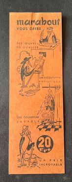 Marque page signet Marabout, Verzamelen, Boekenleggers, Ophalen of Verzenden