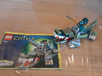 Set LEGO 70126 Chima - La bête légendaire du crocodile, Enlèvement ou Envoi, Comme neuf, Ensemble complet, Lego