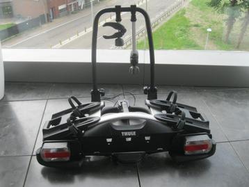 Thule VeloCompact 925 in perfecte staat inclusief oprijgoot, Enlèvement, 2 vélos, Comme neuf, Support d'attelage