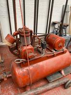 Industriële compressor| DeVilbiss Pomp & Heemaf S.K.A. motor, Doe-het-zelf en Bouw, Compressors, 25 tot 100 liter, Ophalen, Gebruikt