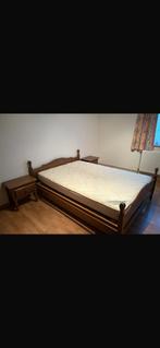 Bed met 2 nachtkasjes en kleerkast, Huis en Inrichting, Ophalen, Gebruikt