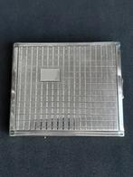 Élégant étui à cigarettes en métal alpaca, Ophalen of Verzenden, Zo goed als nieuw