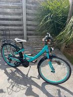 Meisjesfiets met bagagedrager ( 24 inch ), Fietsen en Brommers, Fietsen | Meisjes, Ophalen, Granville, Handrem, Gebruikt