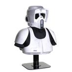 Star Wars Life Size bust RS Props Scout Trooper bust signed, Enlèvement, Comme neuf, Statue ou Buste