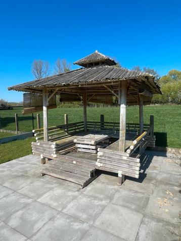 Pegola uit bali, Tuin en Terras, Overkappingen, Ophalen, Gebruikt