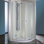 Douchewand 100x100 kwartrond - NIEUW IN VERPAKKING, Ophalen, Nieuw, Chroom, Douche