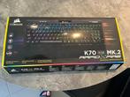 Corsair K70 mk.2, Computers en Software, Toetsenborden, Gebruikt, CORSAIR, Azerty, Ophalen of Verzenden
