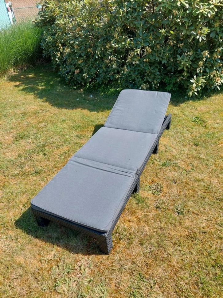 Ligbed Allibert (amper gebruikt), Tuin en Terras, Ligbedden, Zo goed als nieuw, Kunststof, Ophalen