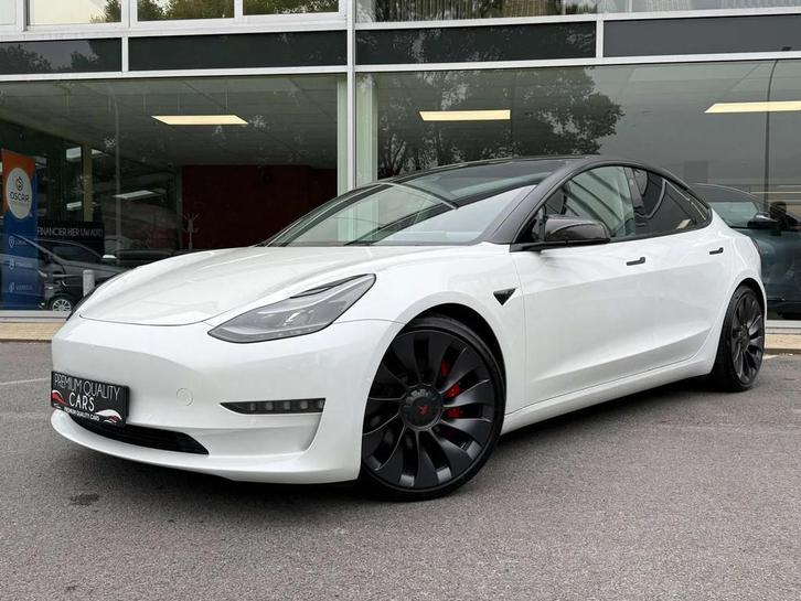 Tesla Model 3 Performance / KW SUSPENSION / PLAIDSTUUR / CAR, Auto's, Tesla, Bedrijf, Te koop, Model 3, Achteruitrijcamera, Adaptive Cruise Control