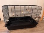 Zwarte hamsterkooi of vogelkooi, Dieren en Toebehoren, Ophalen, Zo goed als nieuw, Vogelkooi