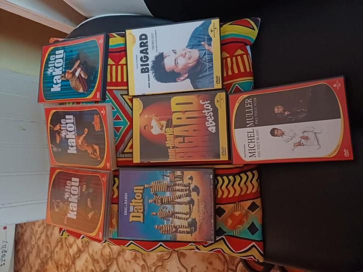 Set van 7 humor-dvd's in goede staat, Cd's en Dvd's, Dvd's | Komedie, Zo goed als nieuw, Ophalen of Verzenden