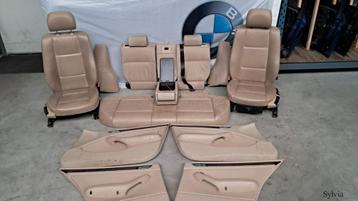 Interieur beige Leer BMW 3 Serie E46 Touring  beschikbaar voor biedingen