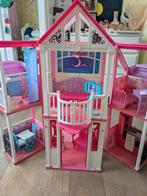 Groot Barbiehuis, Kinderen en Baby's, Speelgoed | Poppenhuizen, Ophalen, Zo goed als nieuw