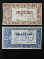 1 en 2.5 gulden Nederland 1938 jaar set, Postzegels en Munten, Bankbiljetten | Nederland, Ophalen of Verzenden, 5 gulden, Setje