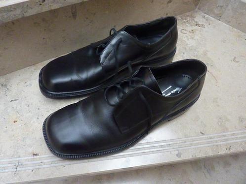 NIEUW  - Floris van Bommel - maat 46, Kleding | Heren, Schoenen, Zo goed als nieuw, Veterschoenen, Zwart, Ophalen