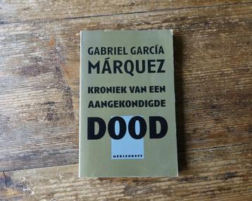 Kroniek van een aangekondigde dood - Gabriel García Márquez beschikbaar voor biedingen