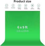 Achtergrond voor fotostudio | greenscreen | GRATIS LEVERING, -, Verzenden, -, Nieuw