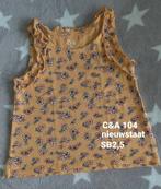 Top fleurs jaunes, C&A 104. Etat neuf, Enfants & Bébés, Vêtements enfant | Taille 104, Comme neuf, C&A, Fille, Chemise ou À manches longues