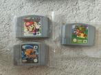 2 Nintendo N64 Mario Party + Castelvania-spellen, Ophalen of Verzenden, Zo goed als nieuw