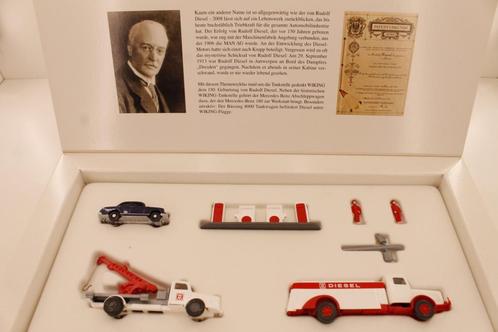 1/87 Wiking 150 jaar Rudolf Diesel, Hobby en Vrije tijd, Modelauto's | 1:87, Zo goed als nieuw, Bus of Vrachtwagen, Wiking, Ophalen of Verzenden