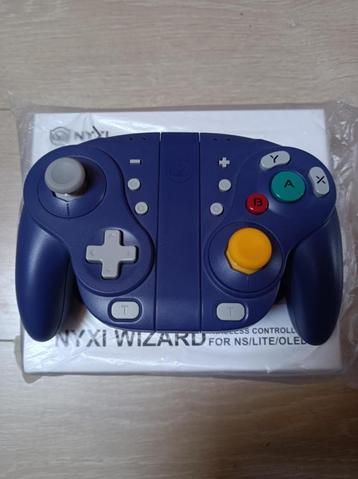 Manette Nyxi Wizard Nintendo GameCube Switch, Comme neuf, Enlèvement, Autres manettes, Sans fil