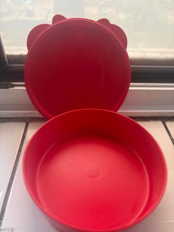 Boite rouge tupperware mickey 490ml, Enlèvement ou Envoi, Comme neuf, Rouge, Boîte