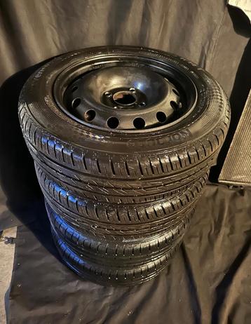 4-velg+14-inch band, 10% slijtage (Peugeot, Citroën...) beschikbaar voor biedingen