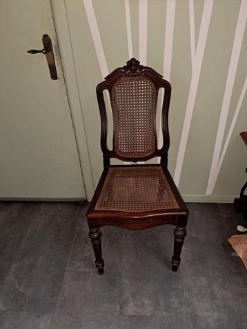 Set van 2 antieke stoelen in Louis-Philippe-stijl (19e eeuw) beschikbaar voor biedingen