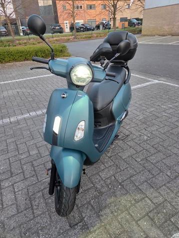 SYM Fiddle 4, klasse B, slechts 91km mee gereden., Ophalen, Fiddle, Klasse B (45 km/u), Zo goed als nieuw