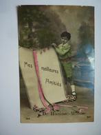 Postkaart: Mes meilleures amitiés (Rolo nr. 382), Affranchie, Autres thèmes, Enlèvement ou Envoi, Avant 1920