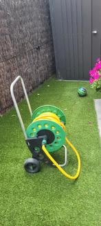 tuyau d'arrosage en rouleau +- raccords gardénia de 20 m, Jardin & Terrasse, Enlèvement, Utilisé, Tuyau d'arrosage