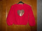 rode pull C&A mt 134, Kinderen en Baby's, Kinderkleding | Maat 134, Gebruikt, C&A, Meisje, Trui of Vest