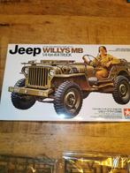 Jeep Willy's MB, Hobby & Loisirs créatifs, Modélisme | Voitures & Véhicules, Enlèvement ou Envoi, Comme neuf, Tamiya