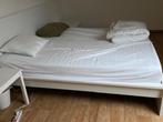 Bed, Huis en Inrichting, Ophalen, Wit, Tweepersoons, Zo goed als nieuw