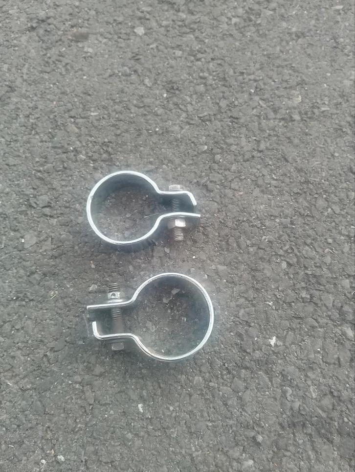 Uitlaatpijp klem voor Harley Davidson oldtimer, Motoren, Onderdelen | Oldtimers, Ophalen of Verzenden