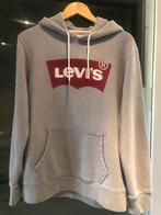 Grijze hoodie heren maat large merk levis, Kleding | Heren, Truien en Vesten, Maat 52/54 (L), Ophalen of Verzenden, Grijs, Gedragen