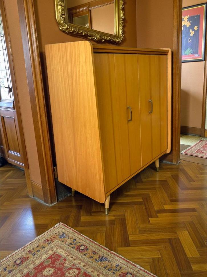 vintage schoenenkast / houten kast, Huis en Inrichting, Kasten | Schoenenkasten, Ophalen of Verzenden