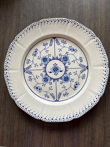 Oude platte schotel – Boch Frères La Louvière – Meissen beschikbaar voor biedingen