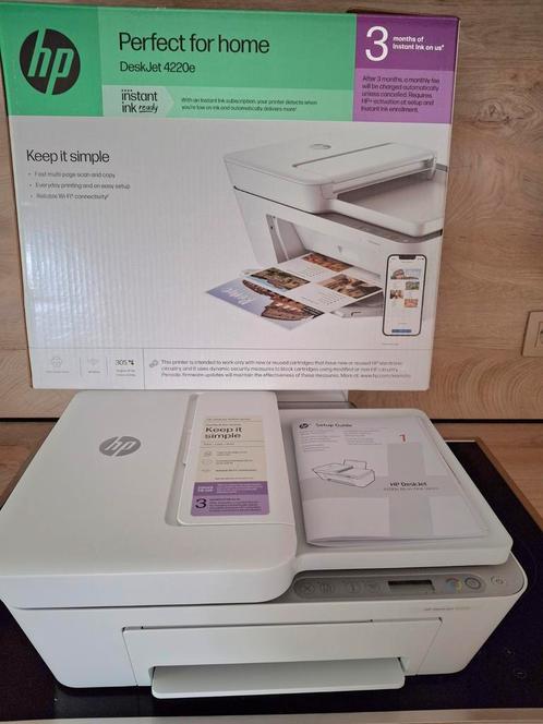 Nieuwe HP printer all in one 4200e 60€, Computers en Software, Printers, Nieuw, Printer, Ophalen