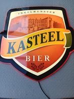 1 Kasteel Bier Lichtreclame NIEUW, Ophalen, Nieuw, Reclamebord, Plaat of Schild