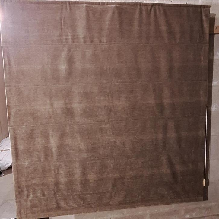 Vouwgordijn met hoogwaardig optreksysteem-2 identieke stuks, Huis en Inrichting, Stoffering | Gordijnen en Lamellen, Zo goed als nieuw