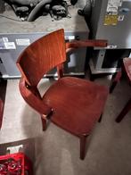 Stoel met armleuning, Huis en Inrichting, Ophalen, Gebruikt, Bruin, Hout