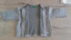 Gilet benetton 9-12mois, Kinderen en Baby's, Babykleding | Maat 74, Ophalen of Verzenden, Zo goed als nieuw, Jasje, Benetton