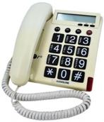 Vaste telefoons, met een grote knop, Ophalen of Verzenden, Zo goed als nieuw, 1 handset