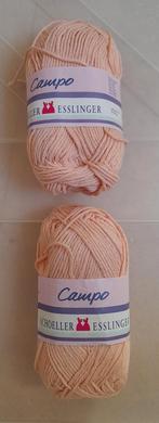 Campo wol/katoen zalmroze, Ophalen of Verzenden, Nieuw, Breien of Haken, Wol of Garen